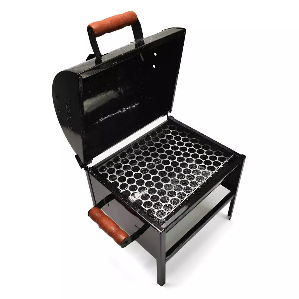 Churrasqueira a Bafo Portu00e1til para Pescaria Viagens Camping Material Resistente