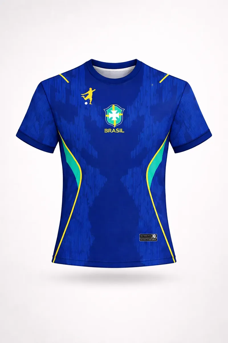 Camiseta Copa 2026 Esportiva Dryfit 100 Poliu00e9ster Brasileiro